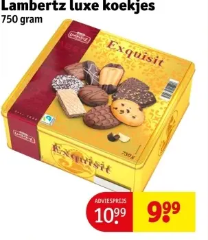 Aanbieding: luxe koekjes