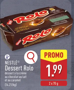Offre: Dessert Rolo