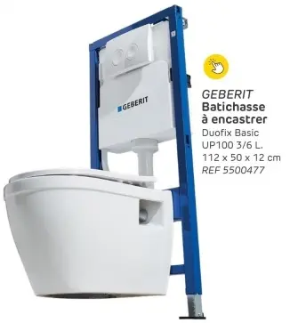 Offre: Batichasse à encastrer