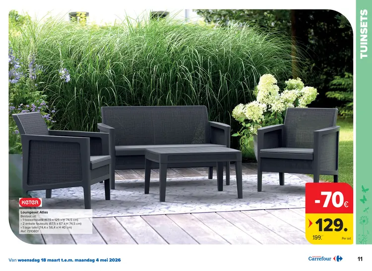 Promotie: Loungeset Atlas