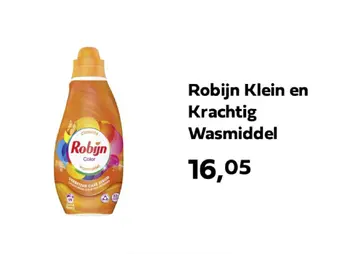 Aanbieding: Robijn Klein en Krachtig Wasmiddel