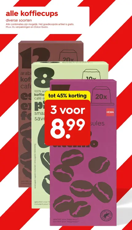 Aanbieding: Koffiecups