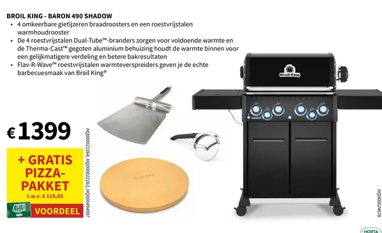 Promotie: Baron 490 shadow