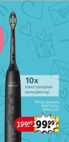 Aanbieding: Philips Sonicare 6500 Series HX7411/01