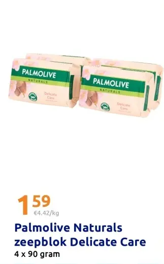 Promotie: Naturals zeepblok Delicate Care