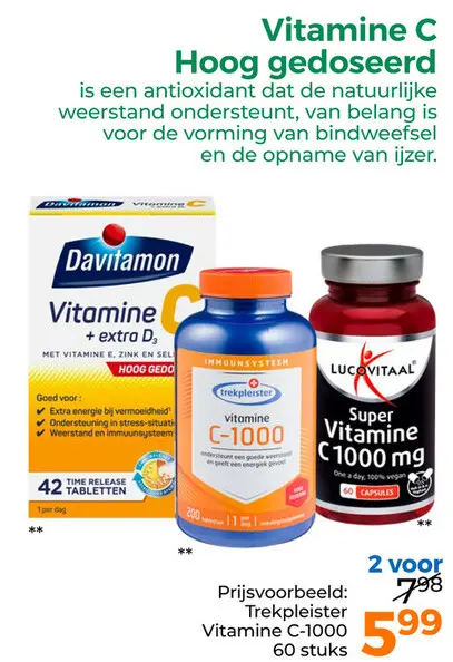 Aanbieding: Vitamine C-1000
