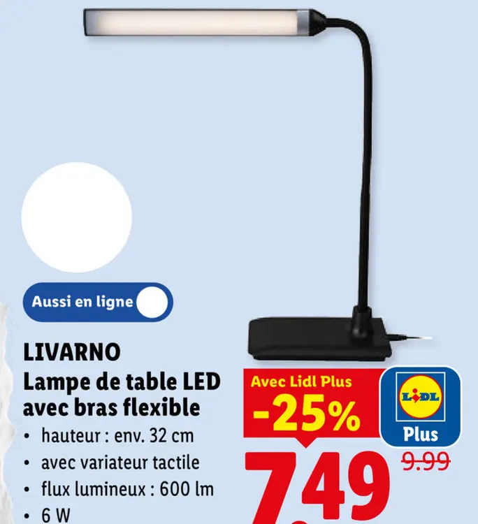 Offre: Horloge murale et de table à LED