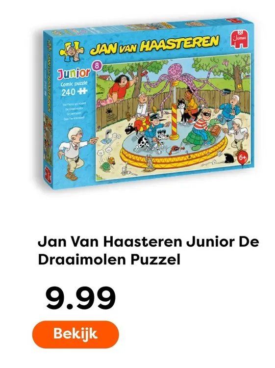 Aanbieding: Jan Van Haasteren Junior De Draaimolen Puzzel