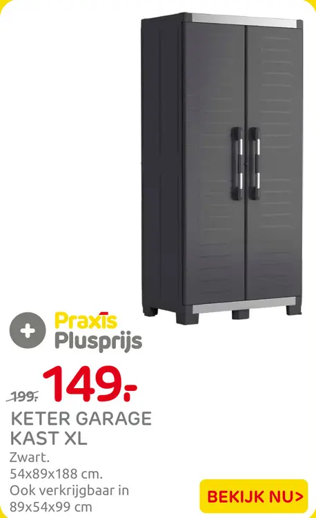 Aanbieding: Garage Kast XL