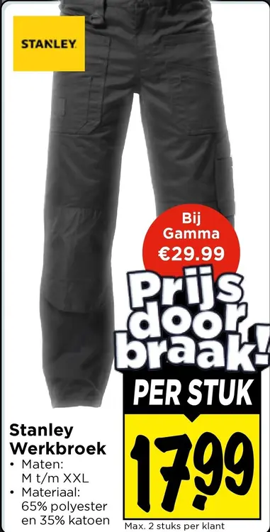 Aanbieding: Werkbroek