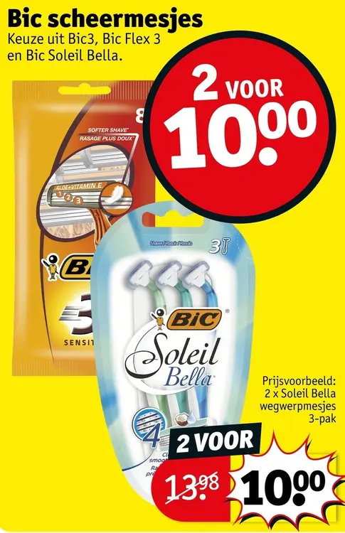 Promotie: Scheermesjes