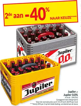 Aanbieding: Jupiler of Jupiler 0,0%