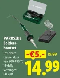 Aanbieding: Soldeerboutset