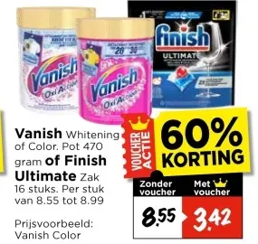 Aanbieding: Vanish Whitening of Color