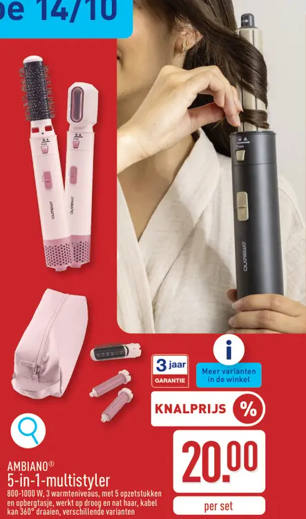 Promotie: 5-in-1-multistyler