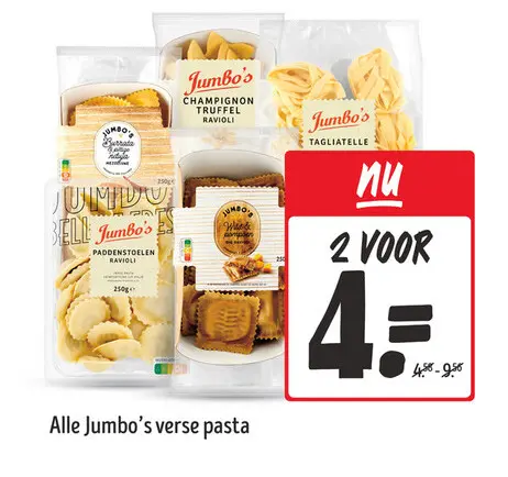 Aanbieding: Verse pasta