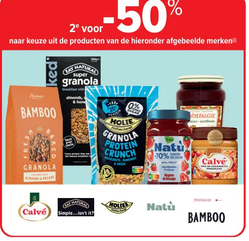 Promotie: Granola, Peanut Butter, Jam