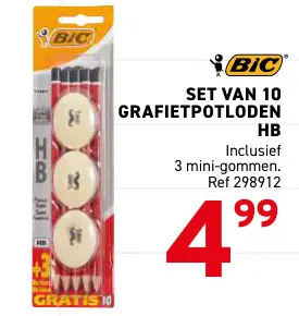 Promotie: Grafietpotloden