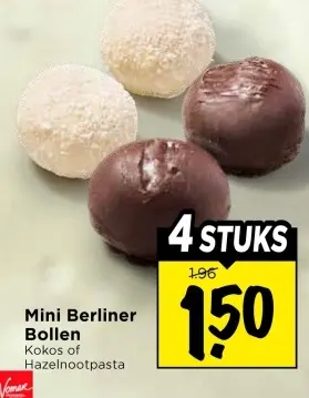 Mini Berliner Bollen