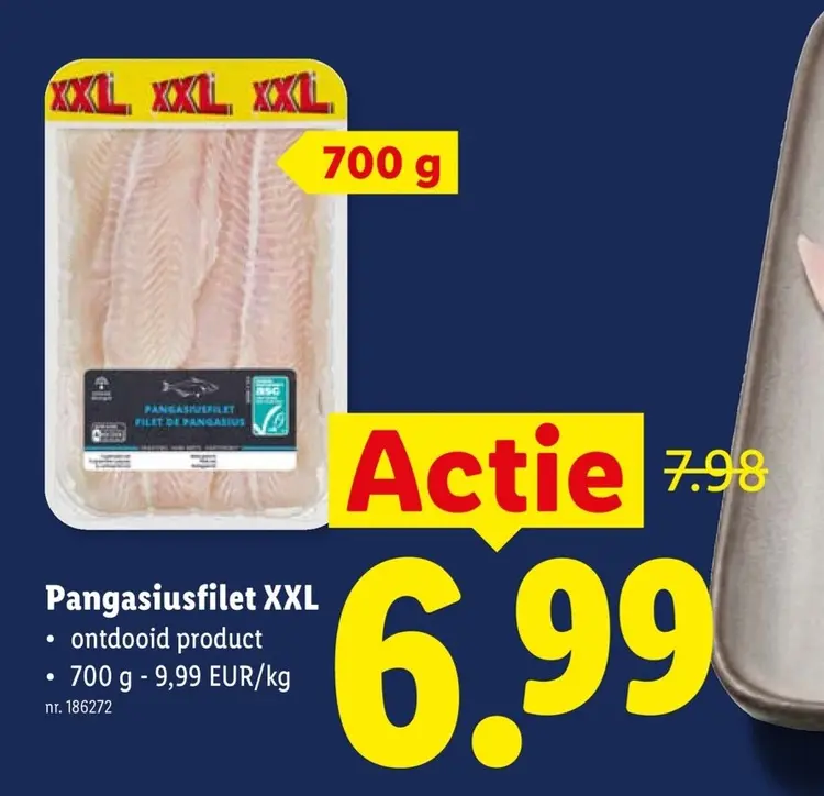 Promotie: Pangasiusfilet XXL