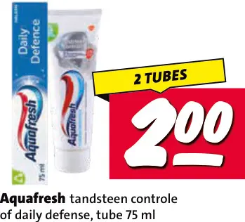Aanbieding: Tandsteen controle of daily defense