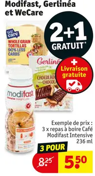 Offre: Modifast, Gerlinéa et WeCare