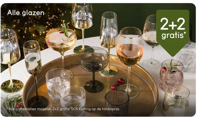 Aanbieding: Alle glazen