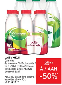 Offre: LAIT / MELK