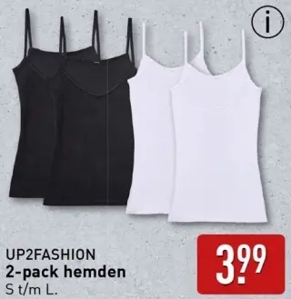 Aanbieding: 2-pack hemden