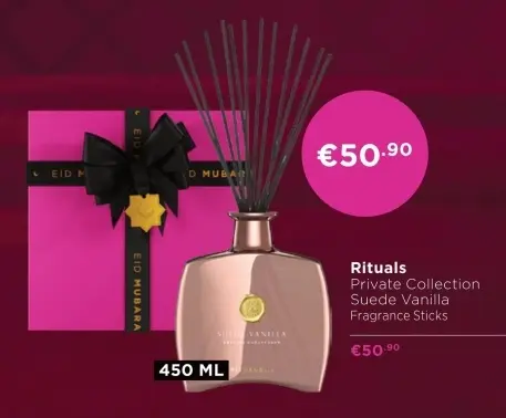 Aanbieding: Suede Vanilla Fragrance Sticks