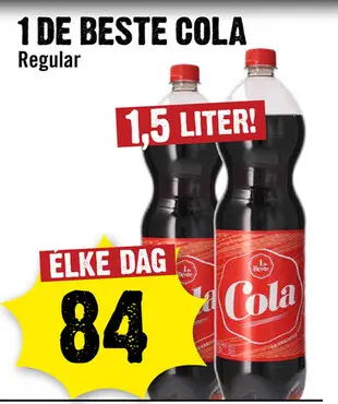 Aanbieding: 1 DE BESTE cola