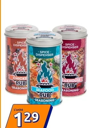 Offre: Mélange d'épices pour marinade