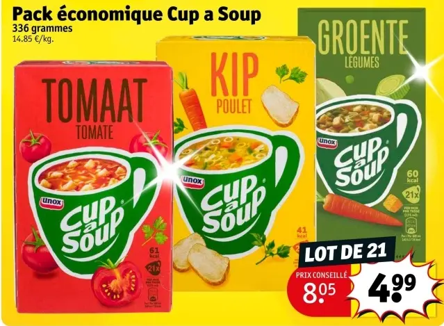 Offre: Pack économique Cup a Soup