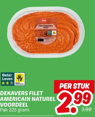 Filet Americain Naturel