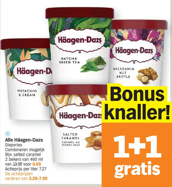 Promotie: Häagen-Dazs Diepvries