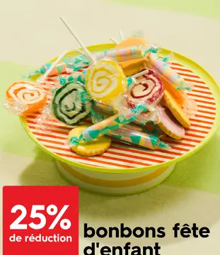 Offre: bonbons fête d'enfant