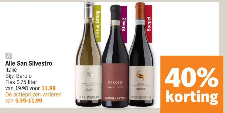 Promotie: Alle San Silvestro