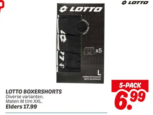 Aanbieding: Boxershorts