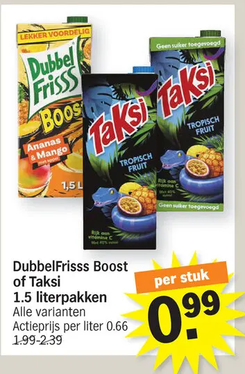 Promotie: Boost of Taksi