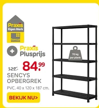 Aanbieding: Opbergrek