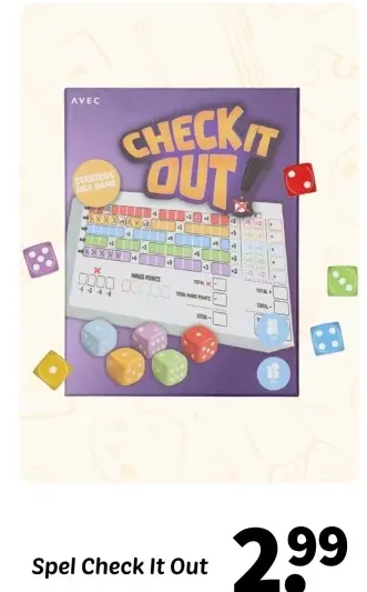 Promotie: Spel Check It Out