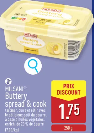Offre: Buttery spread & cook