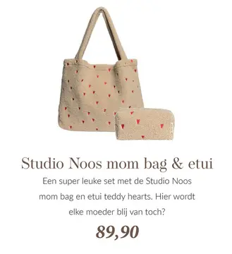 Aanbieding: Studio Noos mom bag & etui