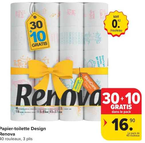 Offre: Papier-toilette Design