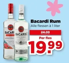 Aanbieding: Bacardi Rum