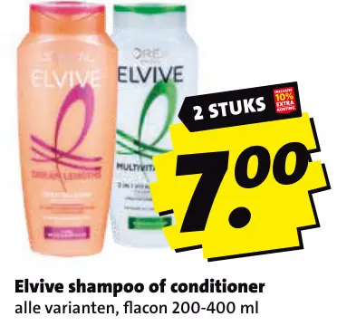 Aanbieding: Shampoo of conditioner
