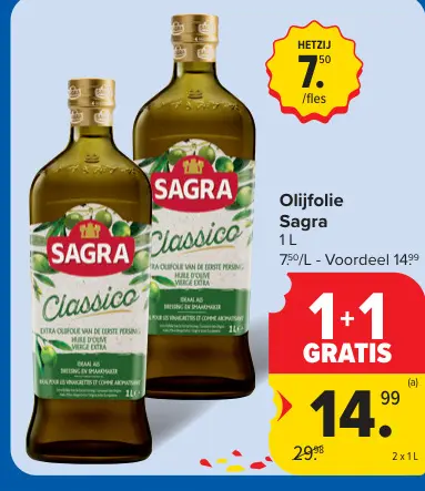 Promotie: Olijfolie