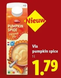 Aanbieding: Vla pumpkin spice