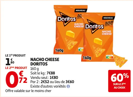 Promotie: Nacho cheese Doritos