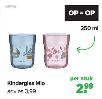 Aanbieding: Kinderglas Mio
